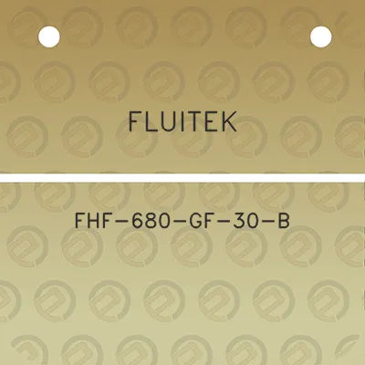 fluitek-fhf-680-gf-30-b