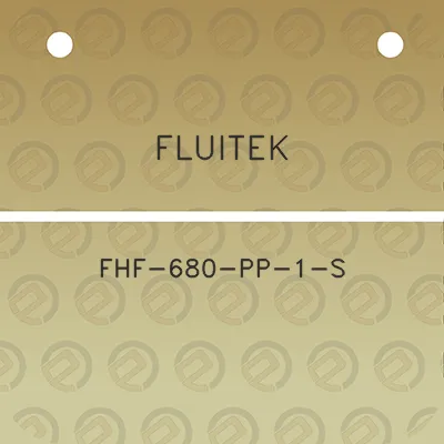 fluitek-fhf-680-pp-1-s