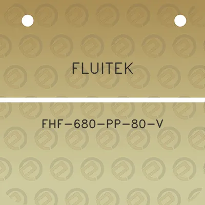 fluitek-fhf-680-pp-80-v