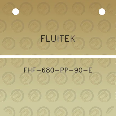 fluitek-fhf-680-pp-90-e