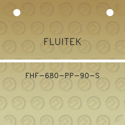 fluitek-fhf-680-pp-90-s