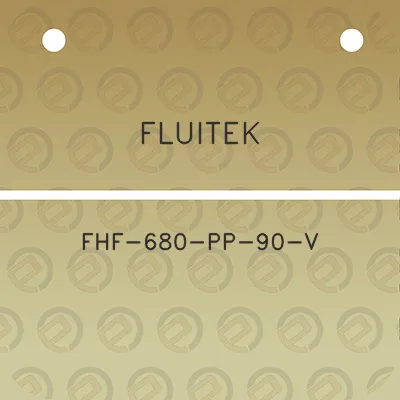 fluitek-fhf-680-pp-90-v