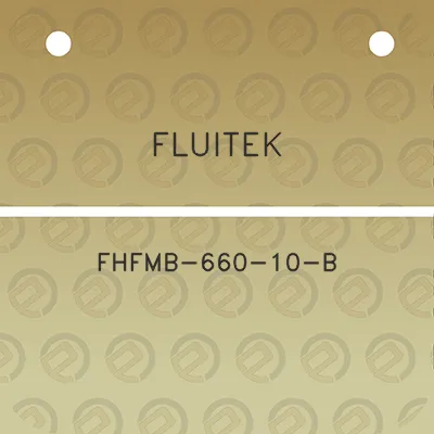 fluitek-fhfmb-660-10-b