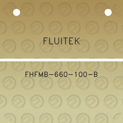 fluitek-fhfmb-660-100-b