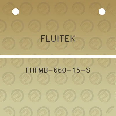 fluitek-fhfmb-660-15-s