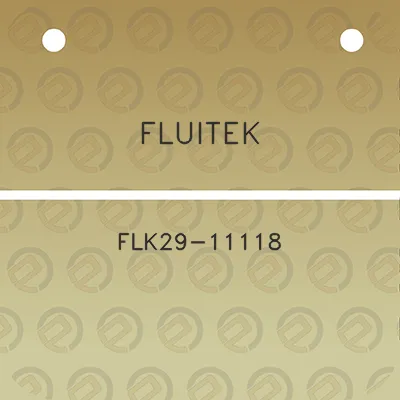 fluitek-flk29-11118