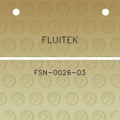 fluitek-fsn-0026-03