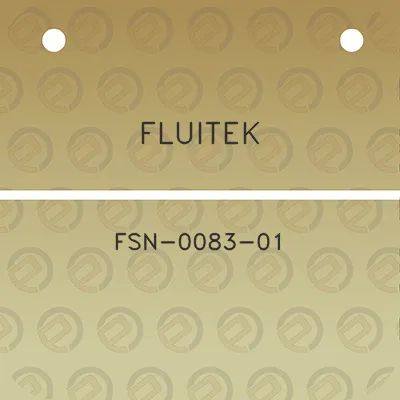 fluitek-fsn-0083-01