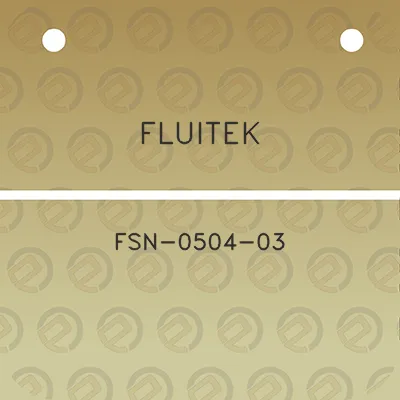 fluitek-fsn-0504-03