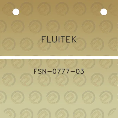 fluitek-fsn-0777-03