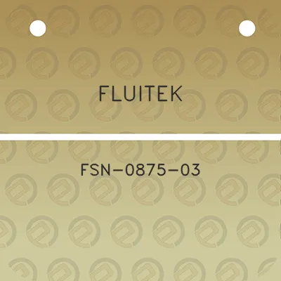 fluitek-fsn-0875-03