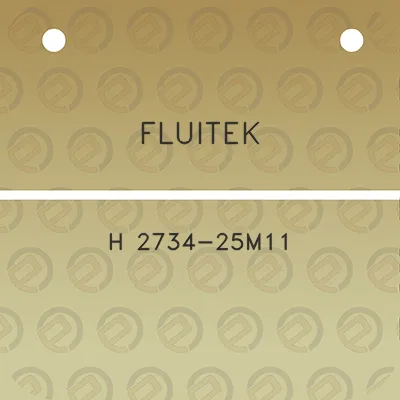 fluitek-h-2734-25m11