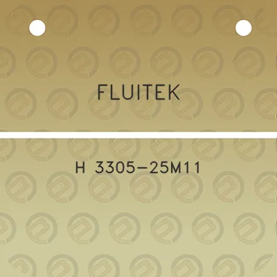 fluitek-h-3305-25m11