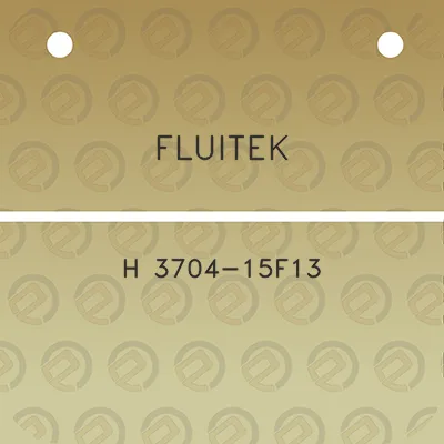 fluitek-h-3704-15f13