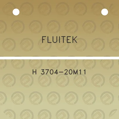 fluitek-h-3704-20m11