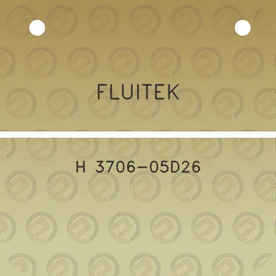 fluitek-h-3706-05d26