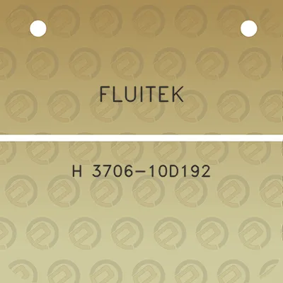 fluitek-h-3706-10d192