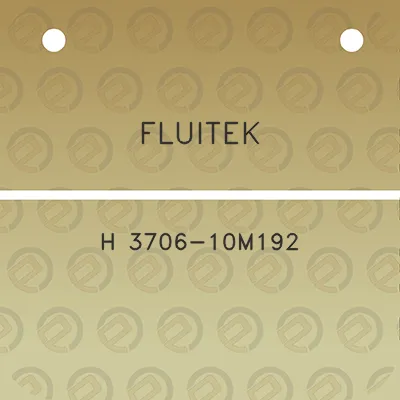 fluitek-h-3706-10m192