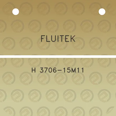 fluitek-h-3706-15m11