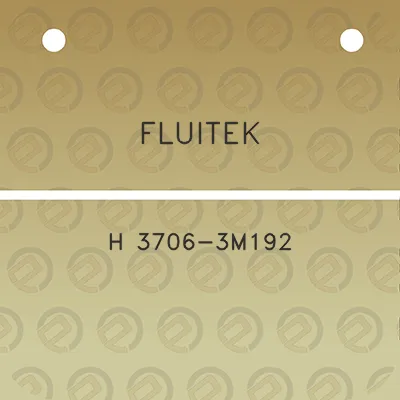 fluitek-h-3706-3m192