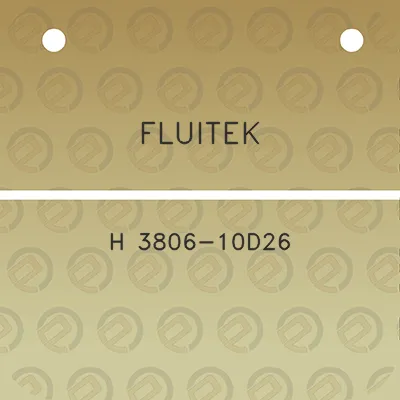 fluitek-h-3806-10d26