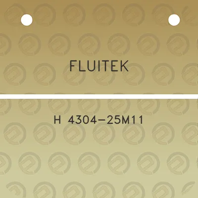 fluitek-h-4304-25m11