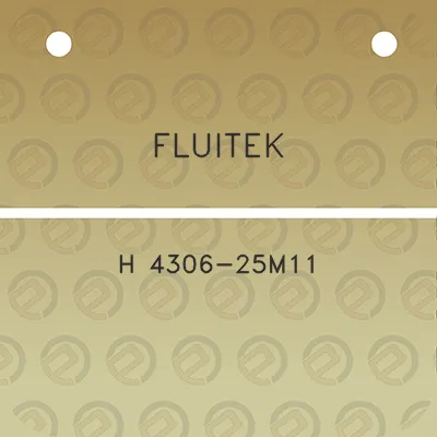 fluitek-h-4306-25m11