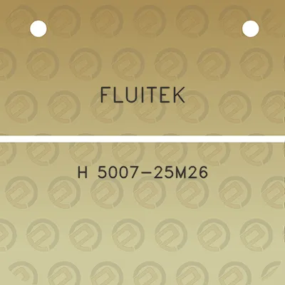 fluitek-h-5007-25m26