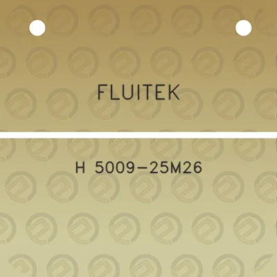 fluitek-h-5009-25m26