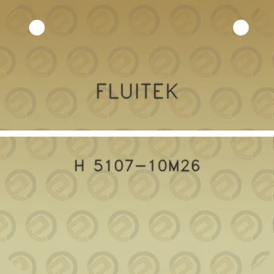 fluitek-h-5107-10m26