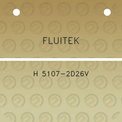 fluitek-h-5107-2d26v