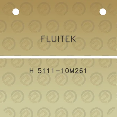 fluitek-h-5111-10m261