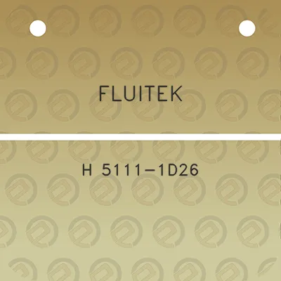 fluitek-h-5111-1d26