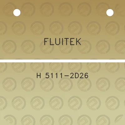 fluitek-h-5111-2d26