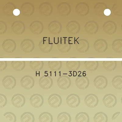 fluitek-h-5111-3d26