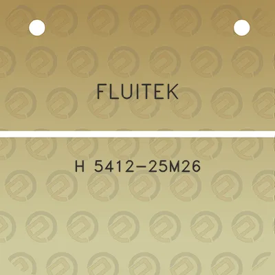 fluitek-h-5412-25m26