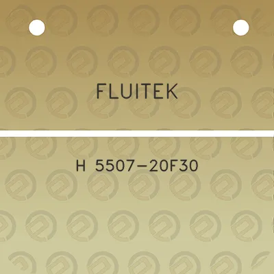 fluitek-h-5507-20f30