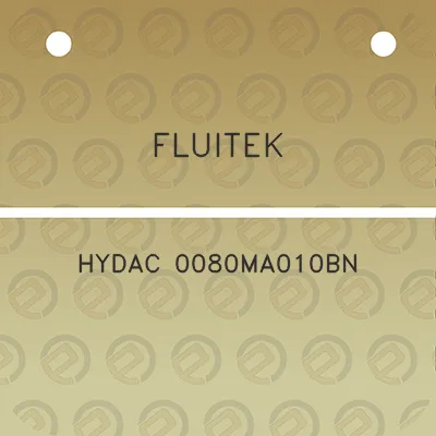 fluitek-hydac-0080ma010bn