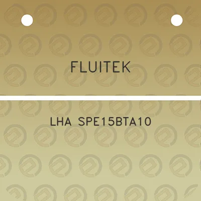 fluitek-lha-spe15bta10