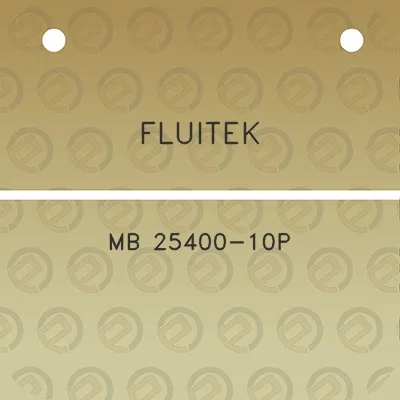 fluitek-mb-25400-10p