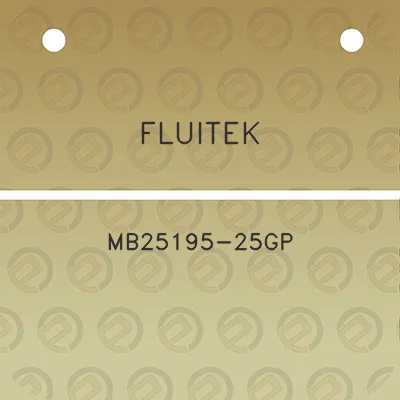 fluitek-mb25195-25gp