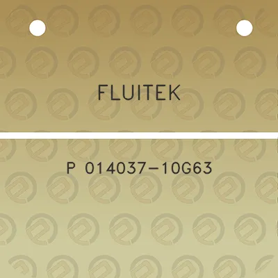 fluitek-p-014037-10g63