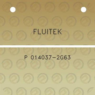 fluitek-p-014037-2g63