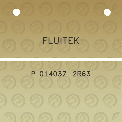 fluitek-p-014037-2r63