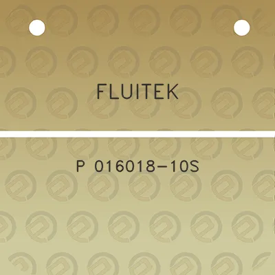 fluitek-p-016018-10s