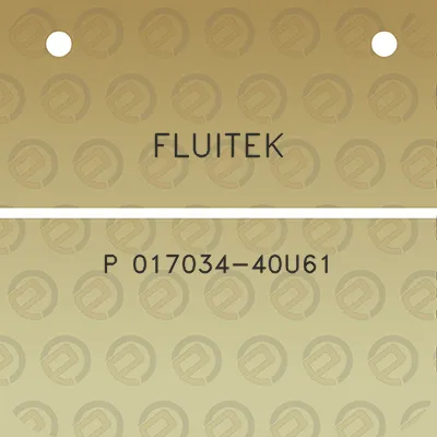 fluitek-p-017034-40u61