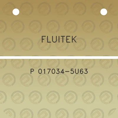 fluitek-p-017034-5u63