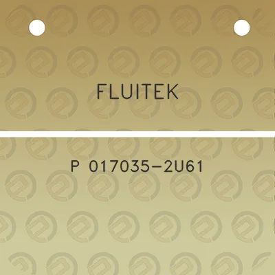 fluitek-p-017035-2u61