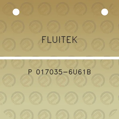 fluitek-p-017035-6u61b