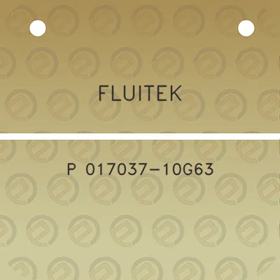 fluitek-p-017037-10g63